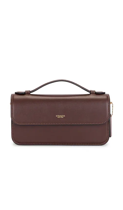 Coach Refined Calf Leather New York Elora Top Handle Crossbody Bag | Thumbnail 2 Coach Refined Calf Leather New York Elora Top Handle Crossbody Bag | Thumbnail 2