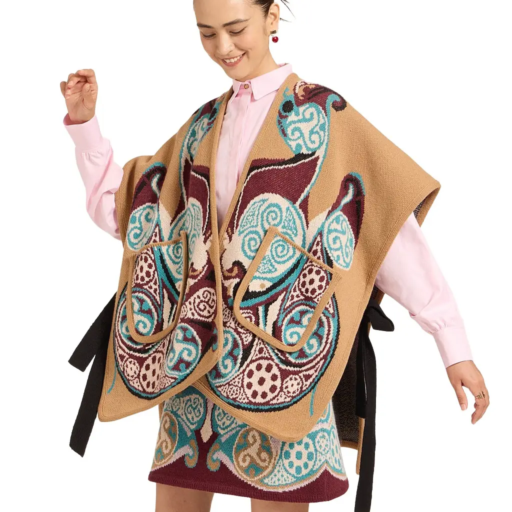 La Double J In My Power Knit Scarf Cape | Image 1 La Double J In My Power Knit Scarf Cape | Image 1