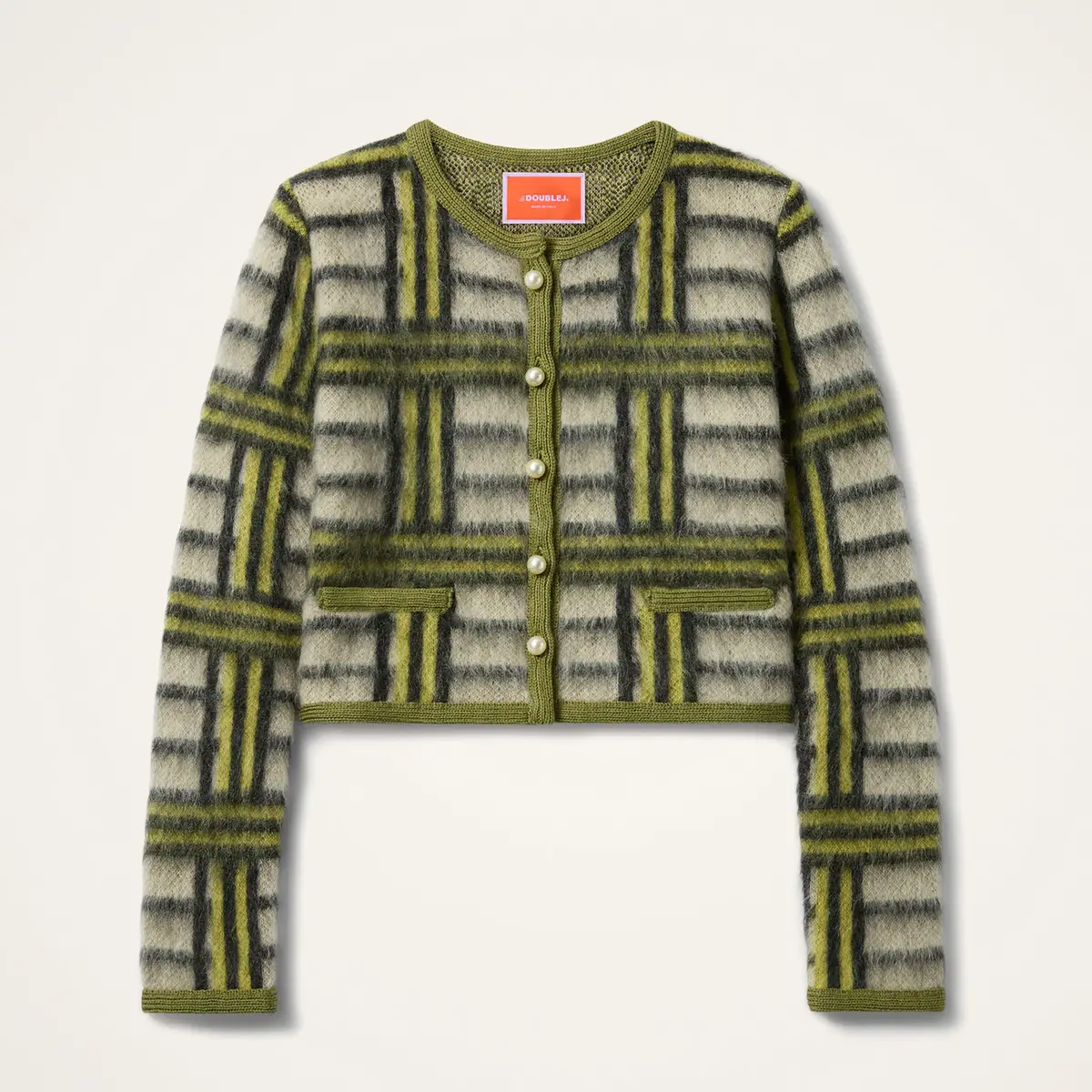 La Double J Check Cardigan | Thumbnail 6 La Double J Check Cardigan | Thumbnail 6