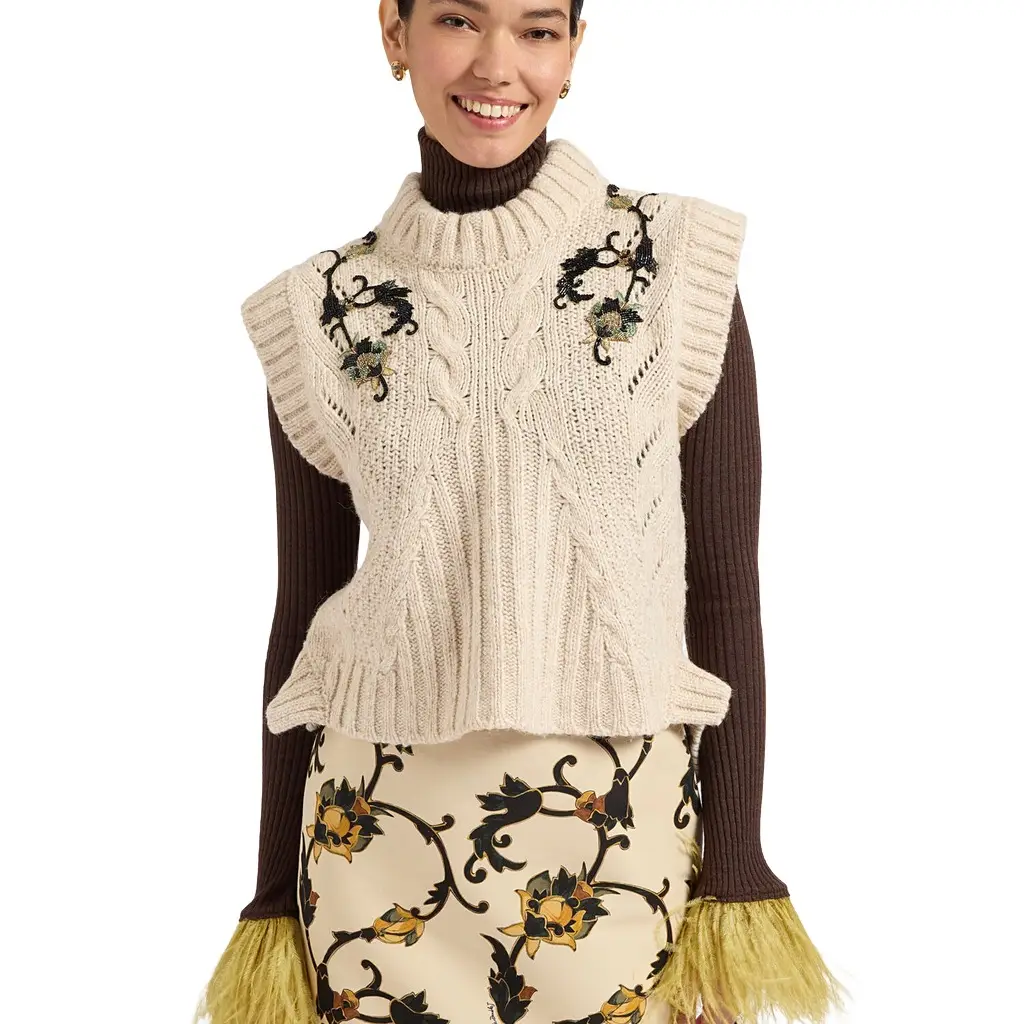 La Double J Cameo Vest | Image 1 La Double J Cameo Vest | Image 1