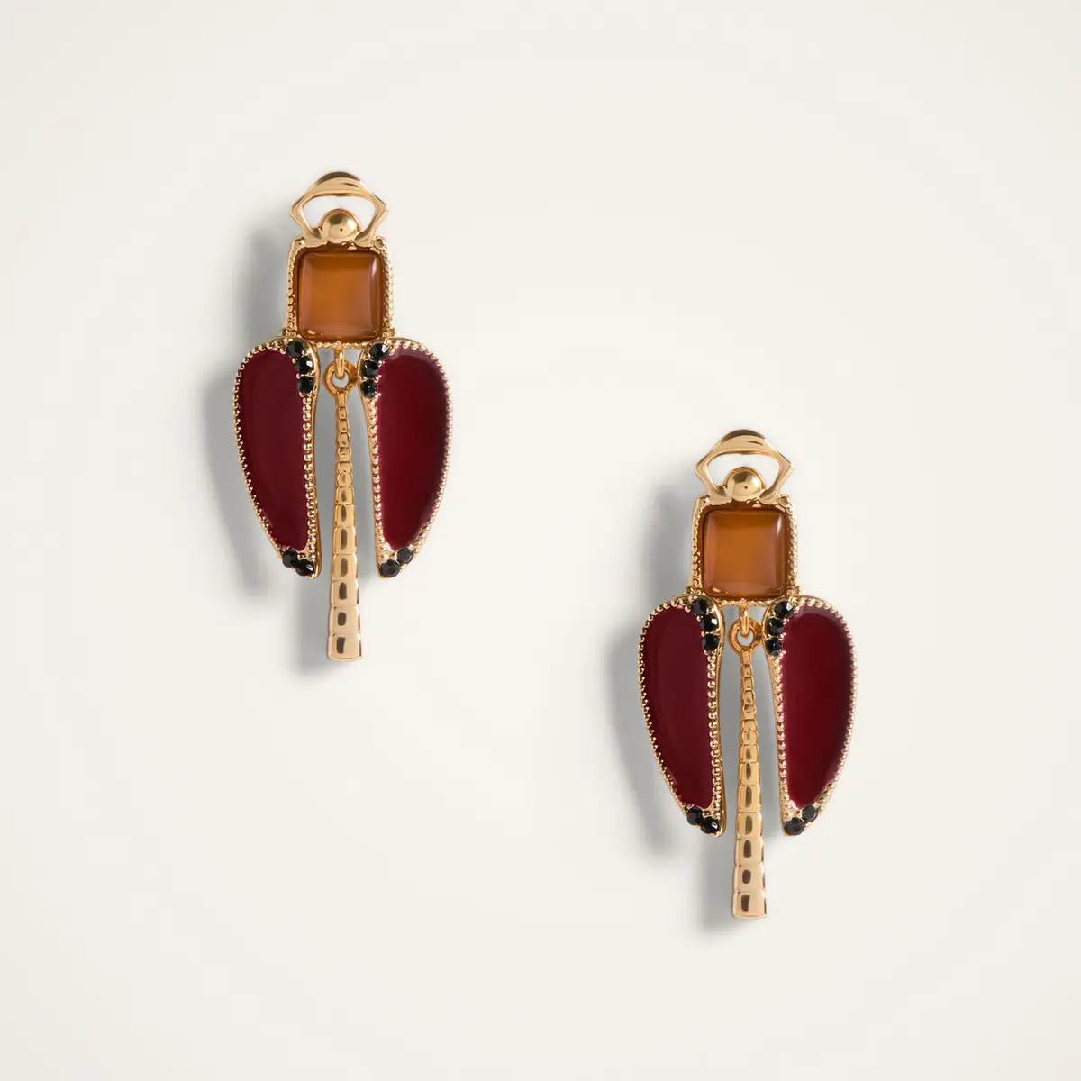 La Double J Dragonfly Earrings | Thumbnail 3