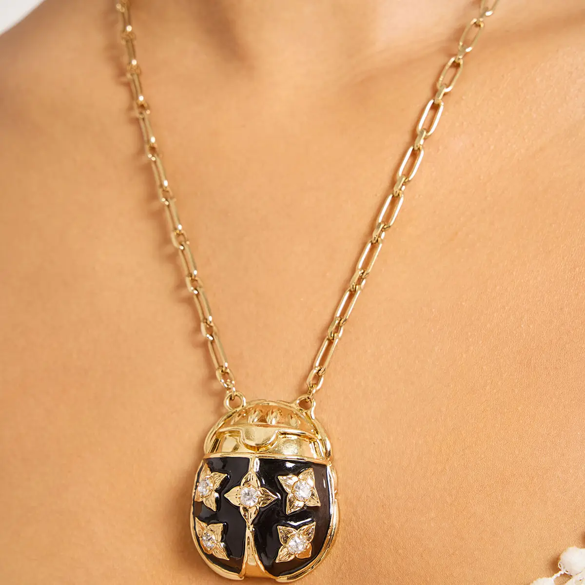 La Double J Lady Scarab Necklace | Thumbnail 2 La Double J Lady Scarab Necklace | Thumbnail 2