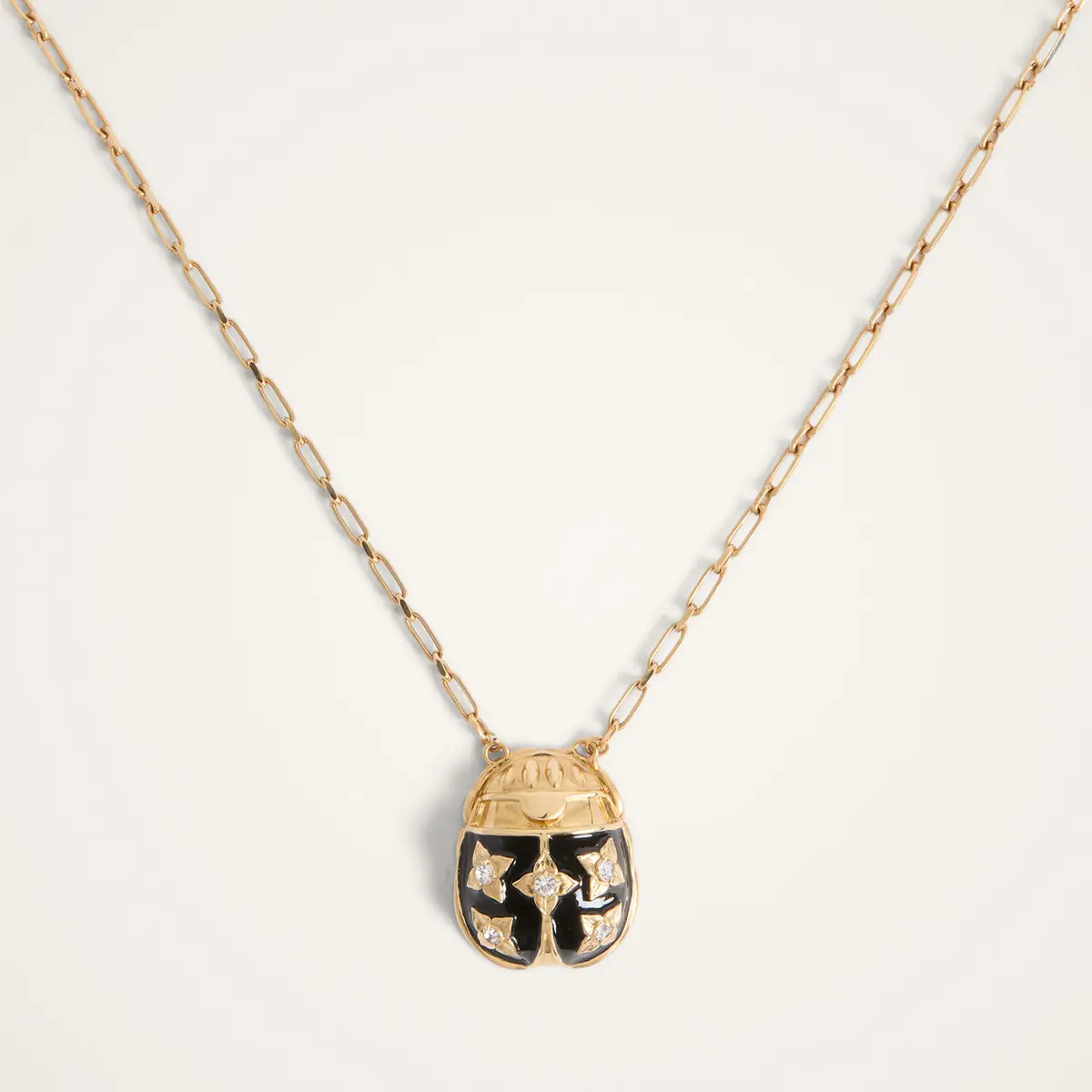 La Double J Lady Scarab Necklace | Thumbnail 3 La Double J Lady Scarab Necklace | Thumbnail 3