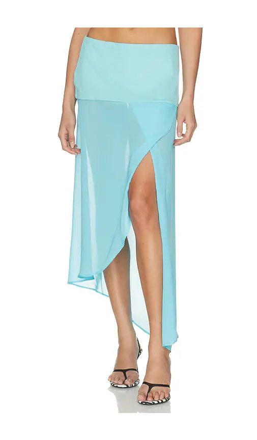 BY.DYLN Marilyn Sheer Skirt
