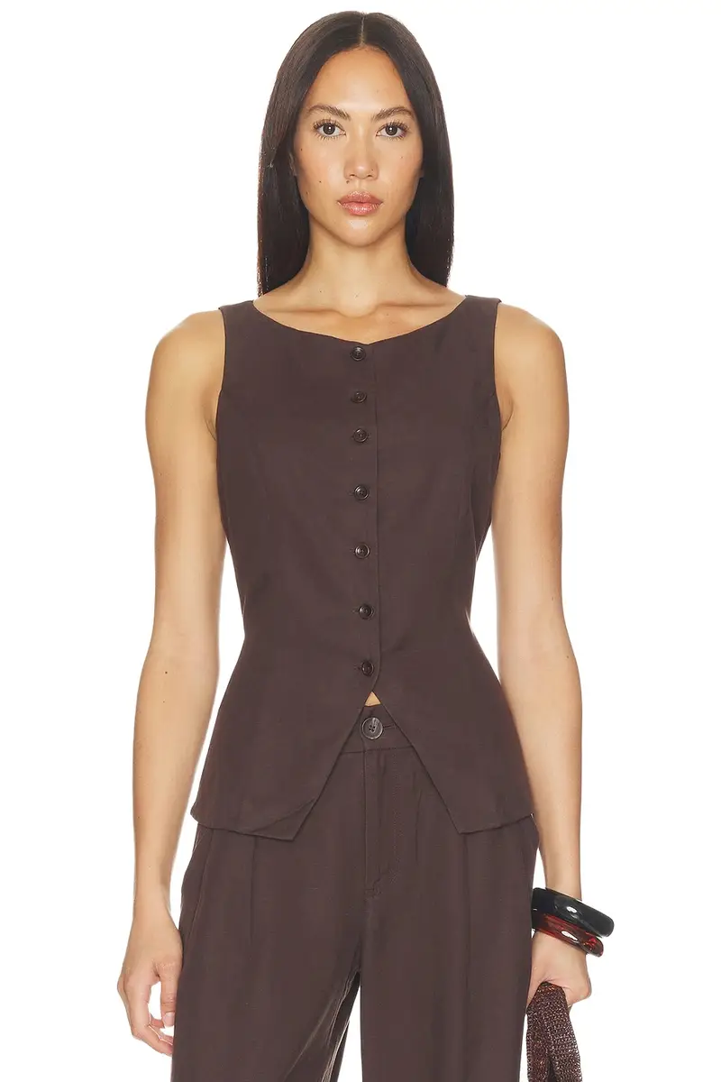 Trestles Twill Button Down Tank Top Trestles Twill Button Down Tank Top