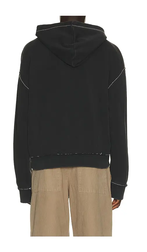 True Religion Applique Big T Boxy Hoodie | Thumbnail 2 True Religion Applique Big T Boxy Hoodie | Thumbnail 2