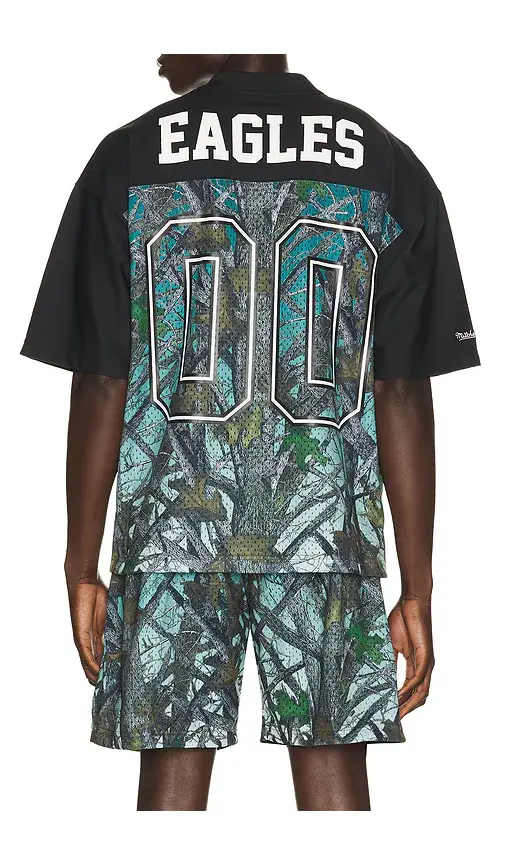 Mitchell & Ness NFL Philadelphia Eagles Quiet Blaze Mesh Jersey | Thumbnail 2 Mitchell & Ness NFL Philadelphia Eagles Quiet Blaze Mesh Jersey | Thumbnail 2