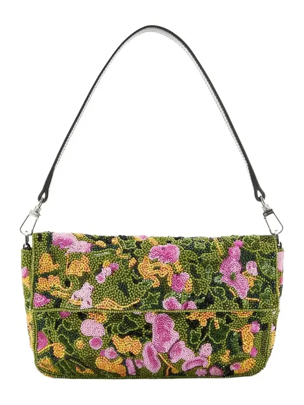 Timmy Convertible Beaded Leather Bag