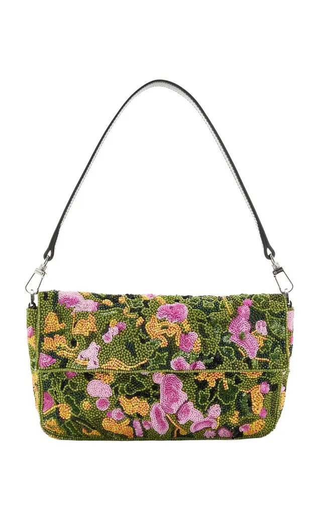 Timmy Convertible Beaded Leather Bag Timmy Convertible Beaded Leather Bag