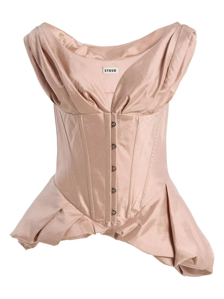 Staud Fabianne Silk Top