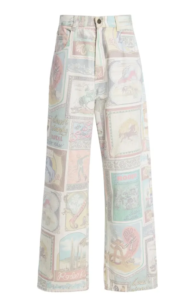 Andie Rigid Mid-Rise Straight-Leg Jeans