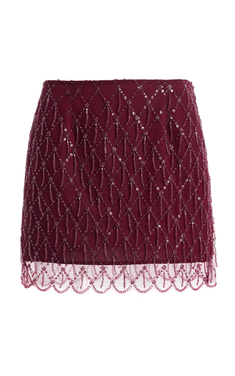 ROTATE Sequined Mini Skirt | Image 1 ROTATE Sequined Mini Skirt | Image 1