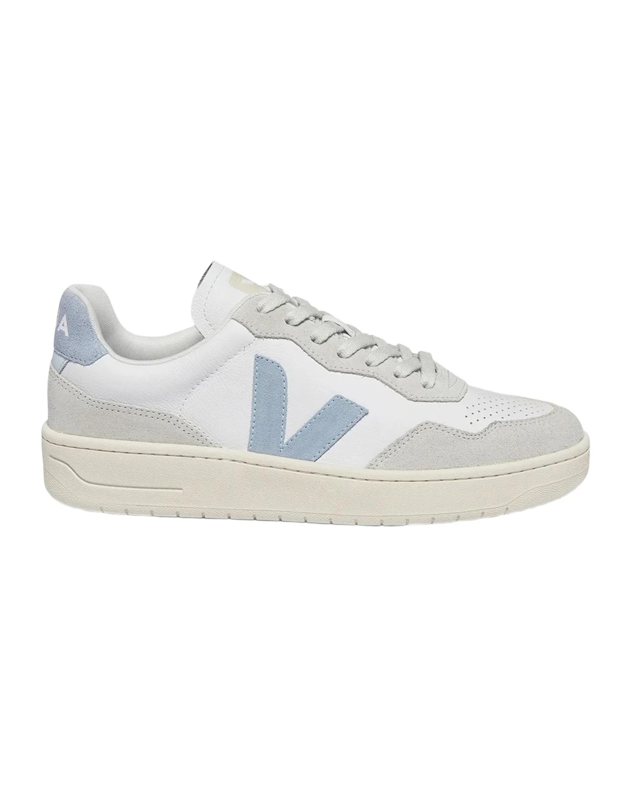 V-90 Bicolor Mixed Leather Low-Top Sneakers V-90 Bicolor Mixed Leather Low-Top Sneakers