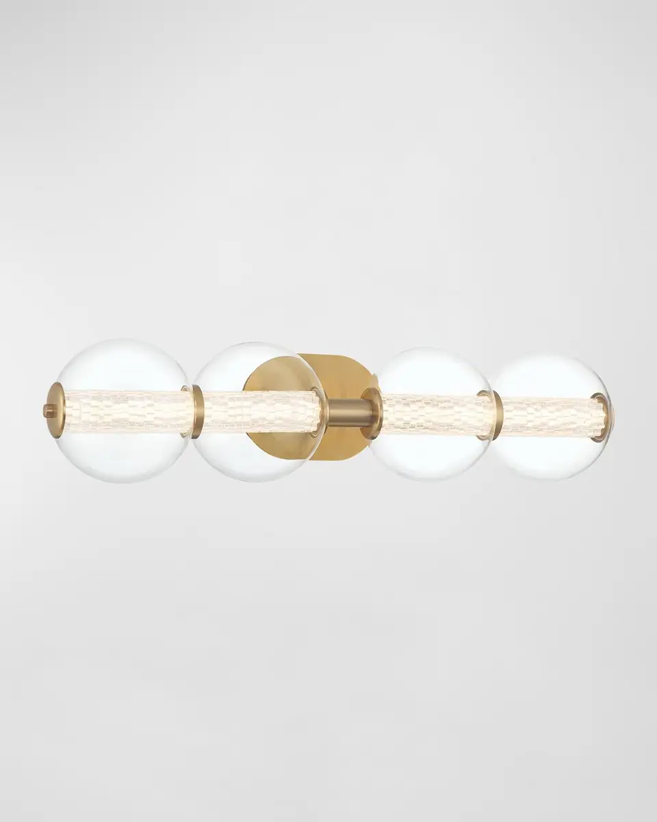 Eurofase Atomo 4-Light LED Vanity in Chrome | Thumbnail 2