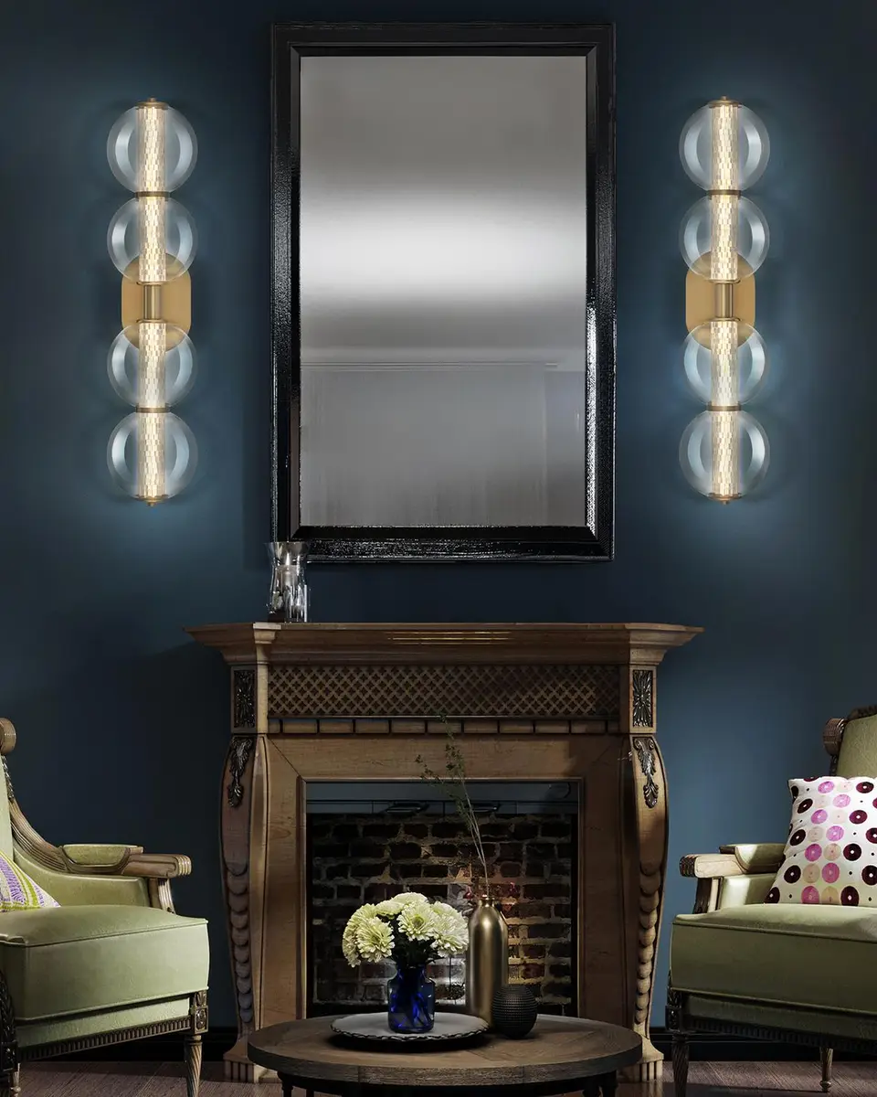 Eurofase Atomo 4-Light LED Vanity in Chrome | Thumbnail 5