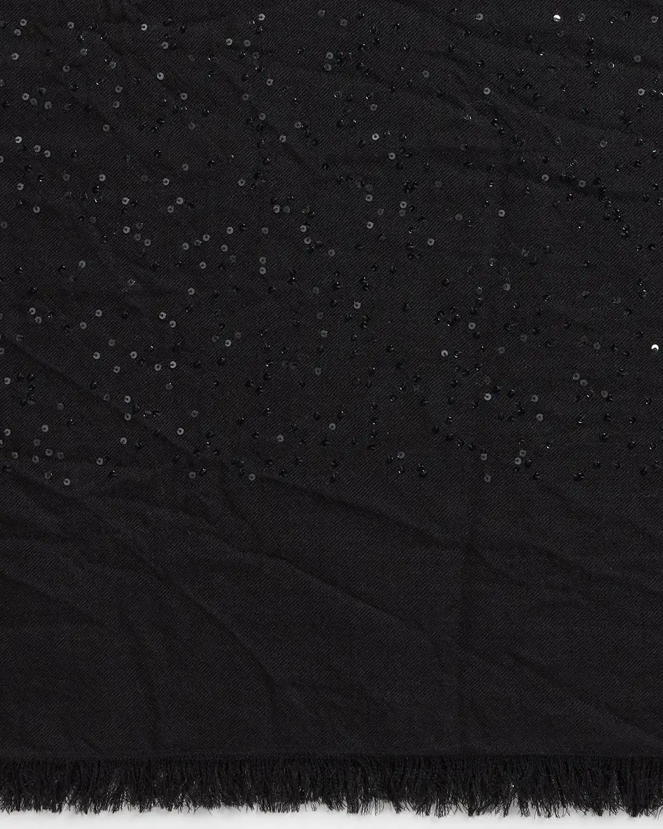 Sofia Cashmere Cashemere Lightweight Scarf W/ Sequins | Thumbnail 4 Sofia Cashmere Cashemere Lightweight Scarf W/ Sequins | Thumbnail 4