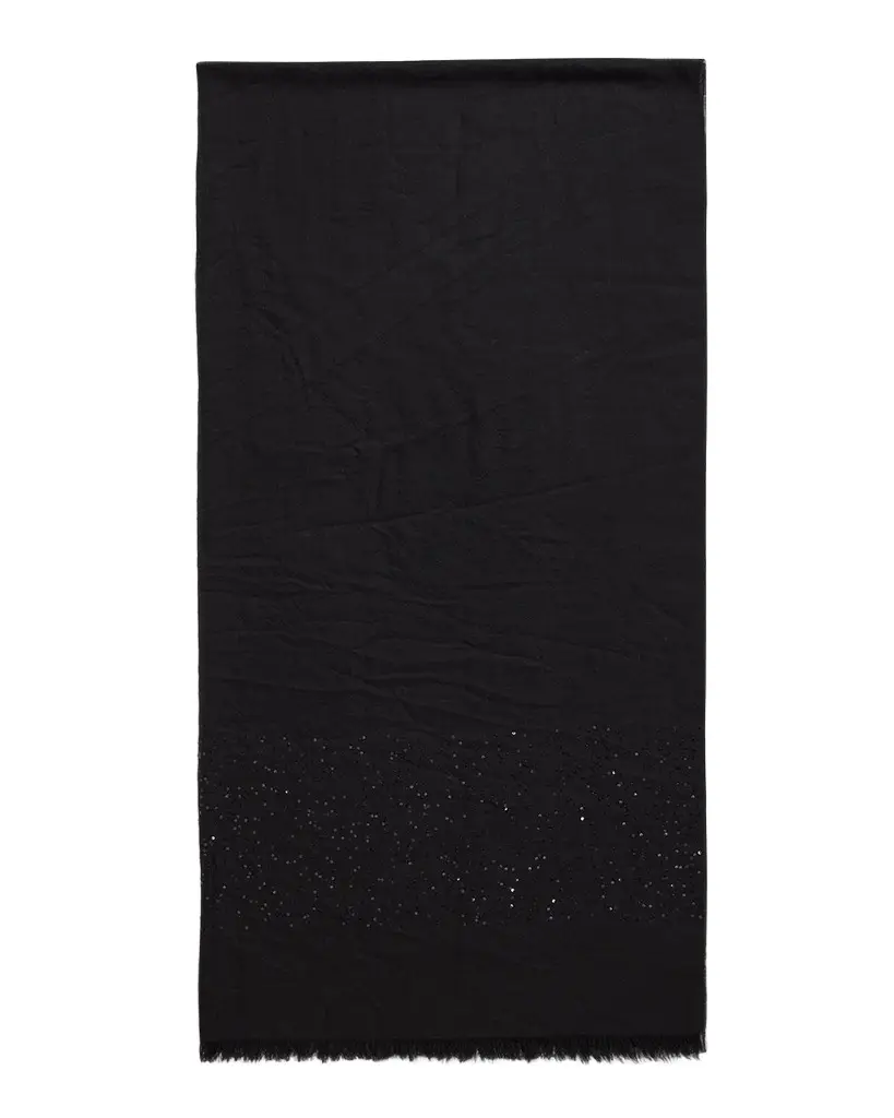Sofia Cashmere Cashemere Lightweight Scarf W/ Sequins | Image 1 Sofia Cashmere Cashemere Lightweight Scarf W/ Sequins | Image 1