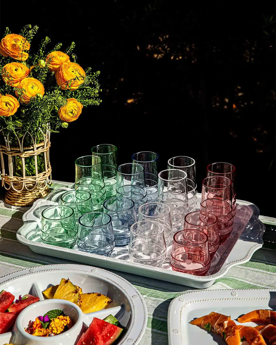 Juliska Amalia Acrylic Large Tumblers, Set of 4 | Thumbnail 5 Juliska Amalia Acrylic Large Tumblers, Set of 4 | Thumbnail 5