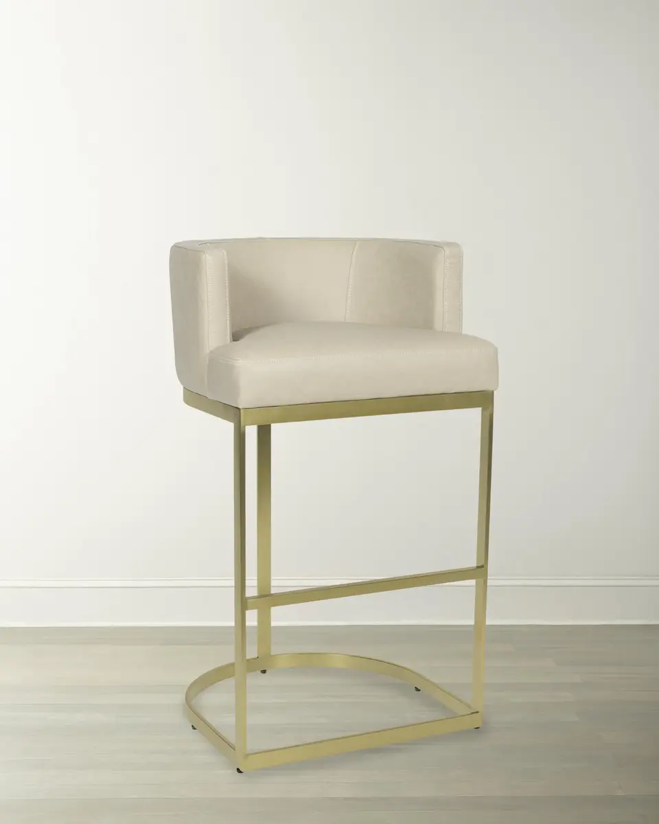 Regina Andrew Owen Leather 36.5" Bar Stool | Image 1 Regina Andrew Owen Leather 36.5" Bar Stool | Image 1