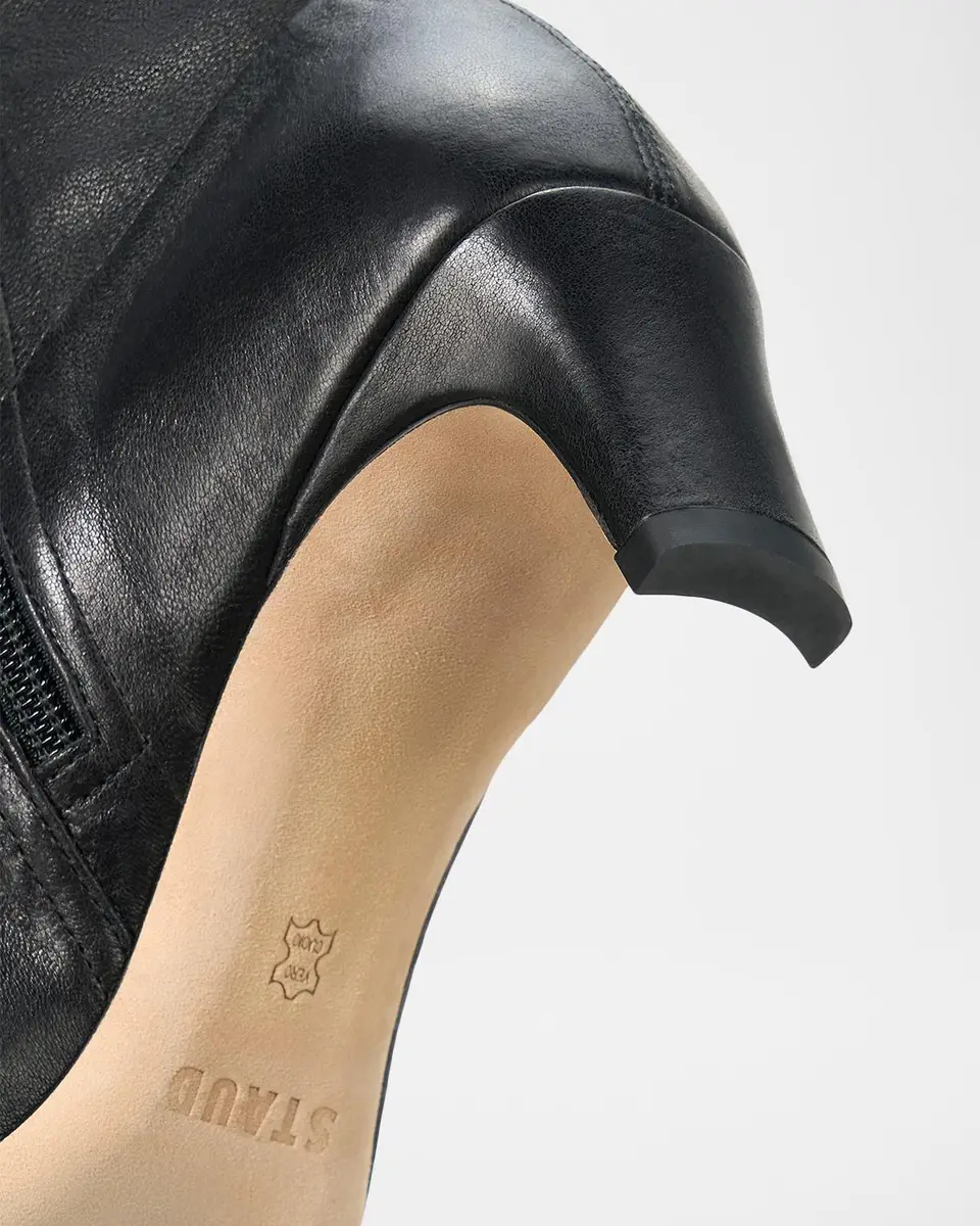Staud Wally Leather Sock Ankle Boots | Thumbnail 4 Staud Wally Leather Sock Ankle Boots | Thumbnail 4