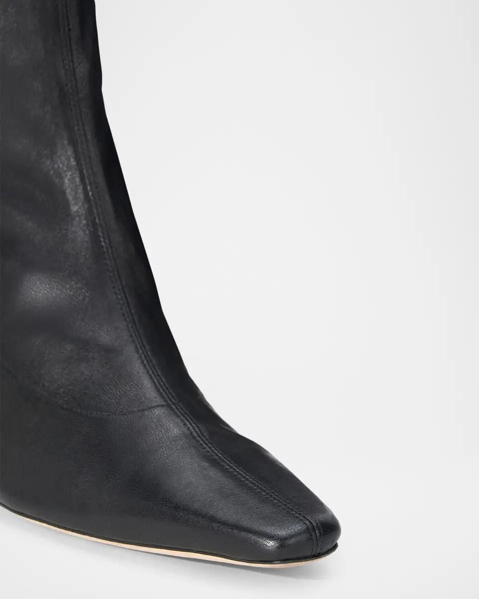 Staud Wally Leather Sock Ankle Boots | Thumbnail 5 Staud Wally Leather Sock Ankle Boots | Thumbnail 5