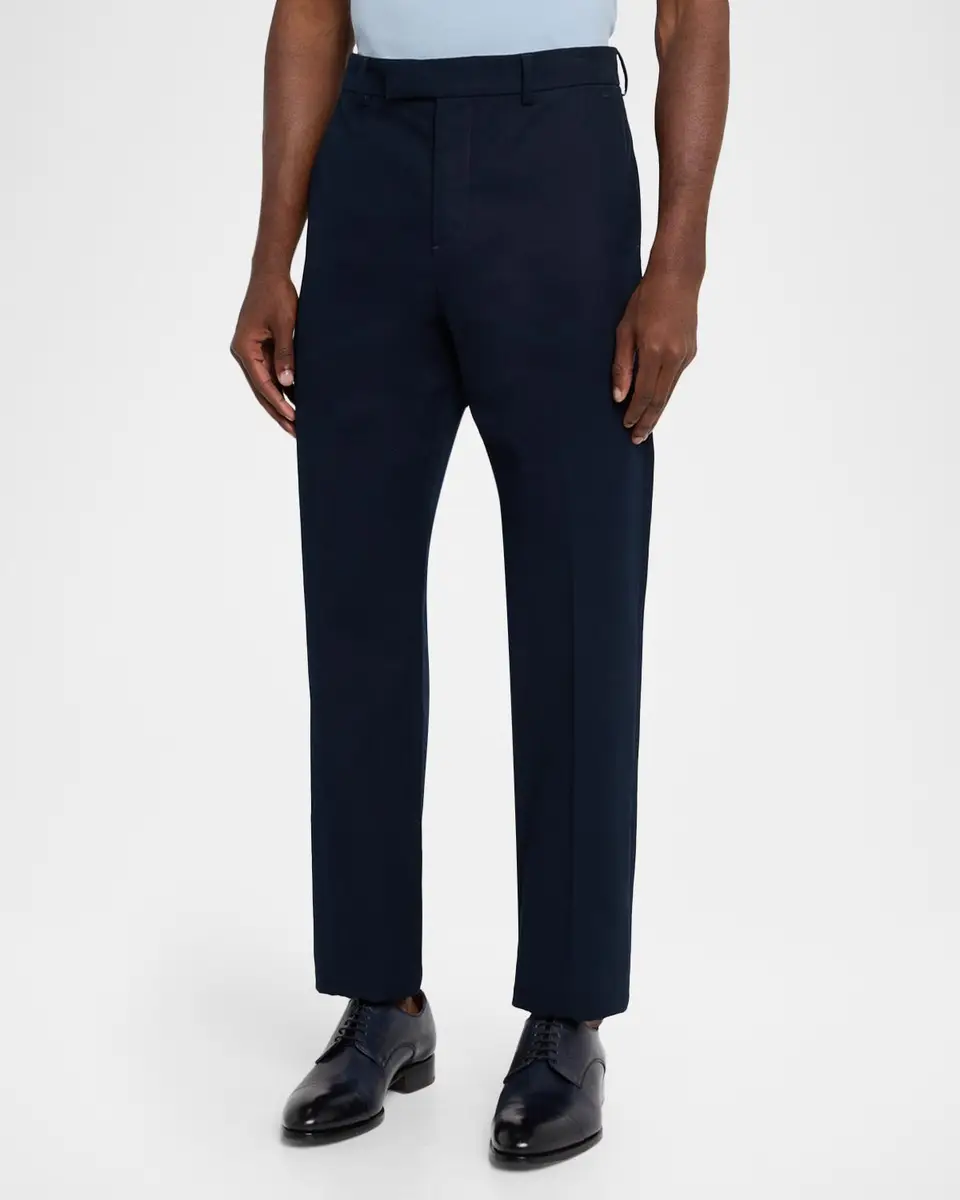 Ferragamo Men's Cotton and Cashmere Chino Pants | Thumbnail 4 Ferragamo Men's Cotton and Cashmere Chino Pants | Thumbnail 4