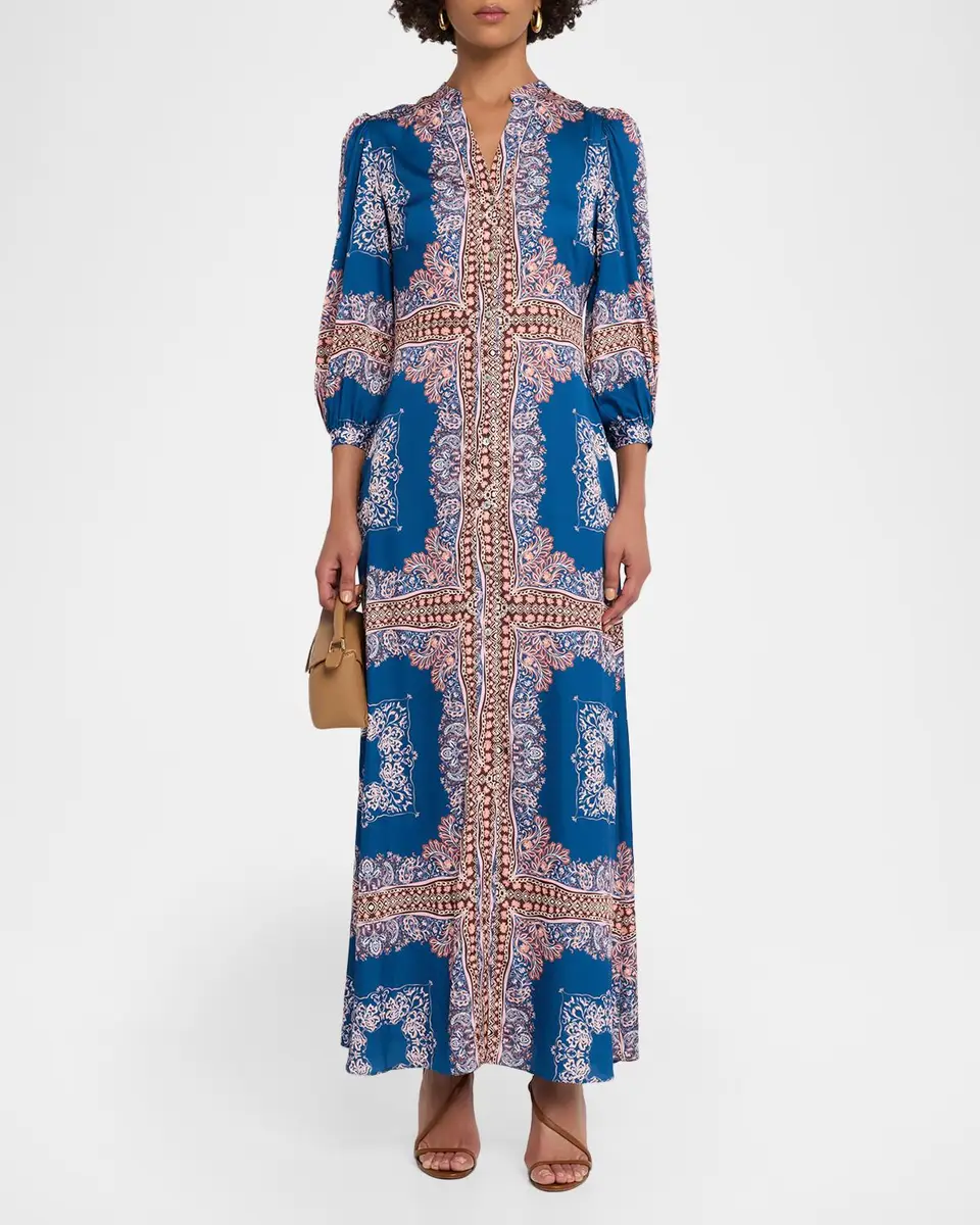 Misa Los Angeles Farrah Printed Maxi Dress | Thumbnail 2 Misa Los Angeles Farrah Printed Maxi Dress | Thumbnail 2