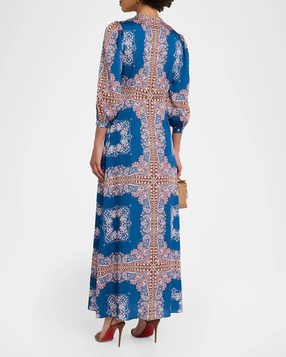 Misa Los Angeles Farrah Printed Maxi Dress | Thumbnail 3 Misa Los Angeles Farrah Printed Maxi Dress | Thumbnail 3