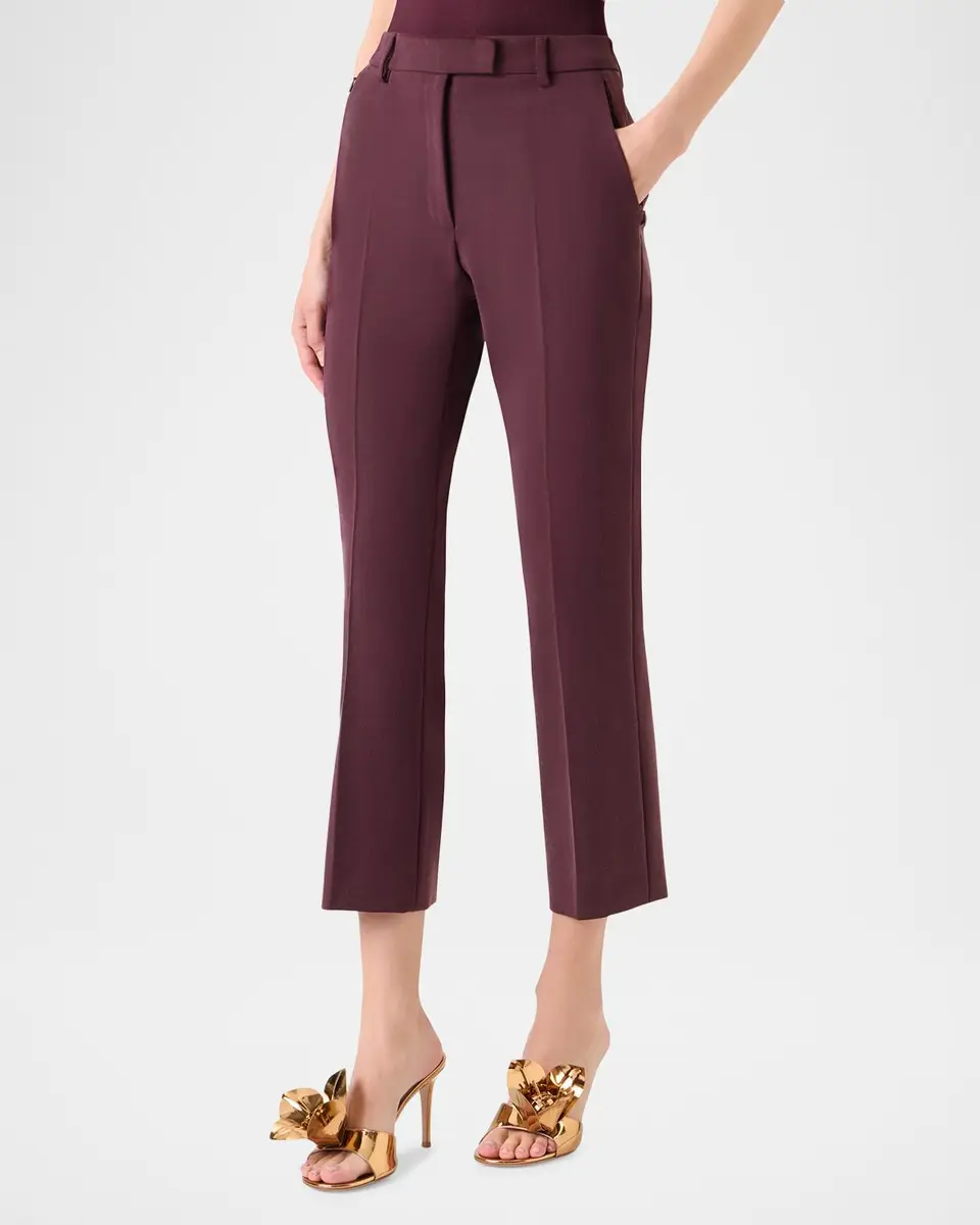 Akris Francy Bootcut Cropped Pants | Thumbnail 3 Akris Francy Bootcut Cropped Pants | Thumbnail 3