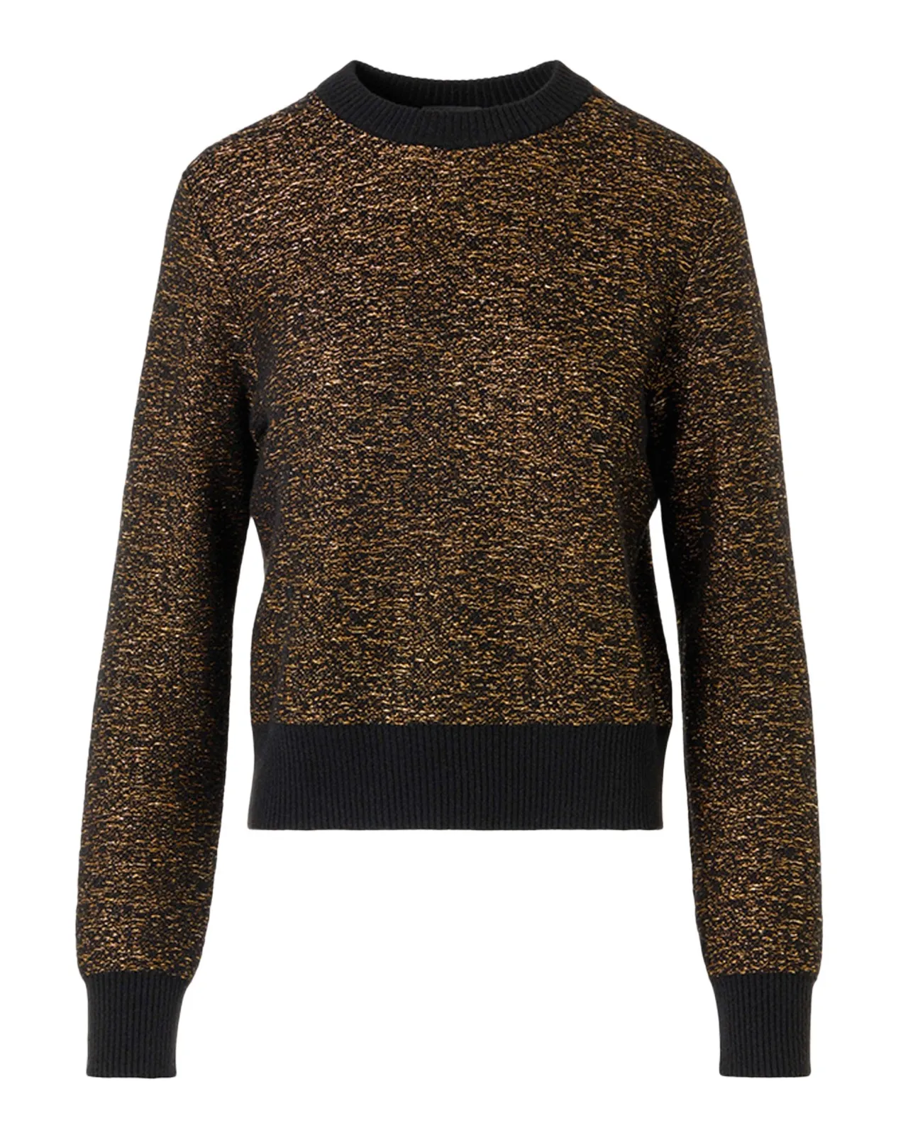 Akris Cashmere Metallic Knit Sweater