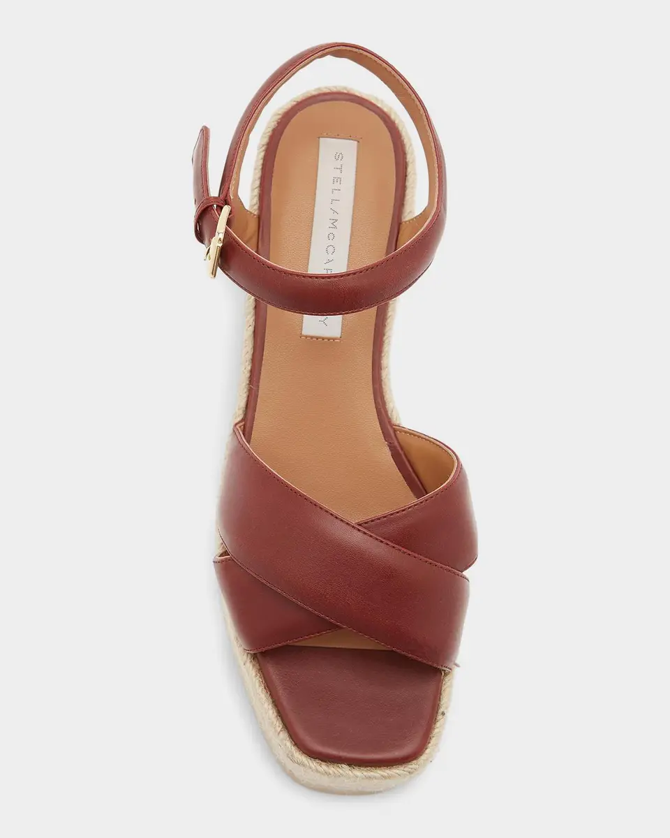 Stella McCartney Elyse Espadrille Wedge Sandals | Thumbnail 5 Stella McCartney Elyse Espadrille Wedge Sandals | Thumbnail 5