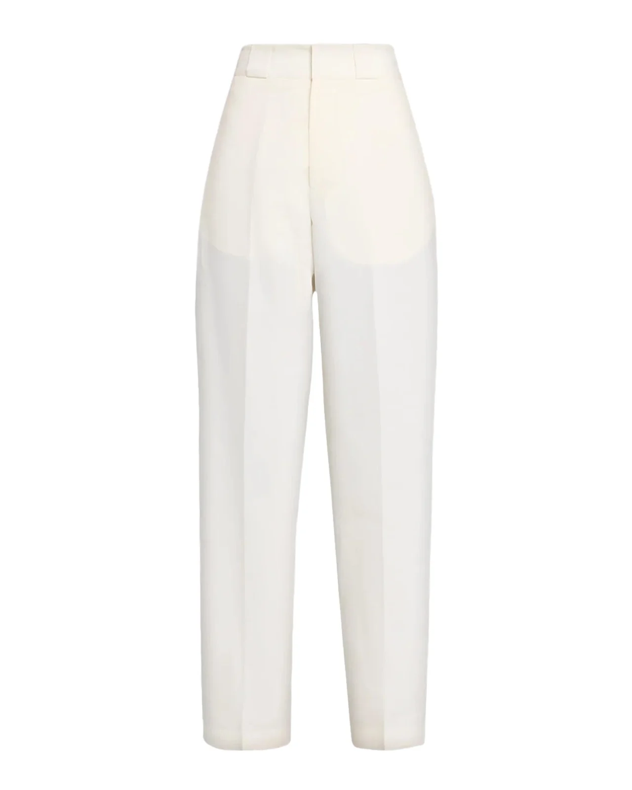 Nahla Cotton-Silk Faille Straight-Leg Utility Trousers