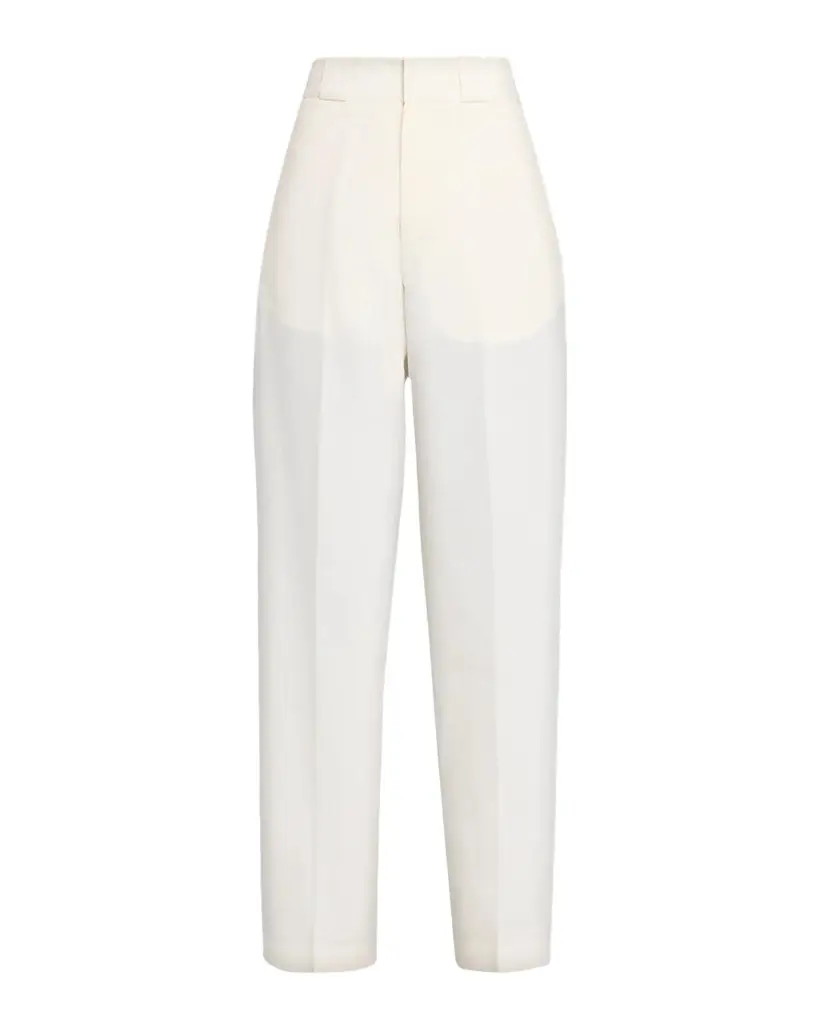 FForme Nahla Cotton-Silk Faille Straight-Leg Utility Trousers | Image 1 FForme Nahla Cotton-Silk Faille Straight-Leg Utility Trousers | Image 1