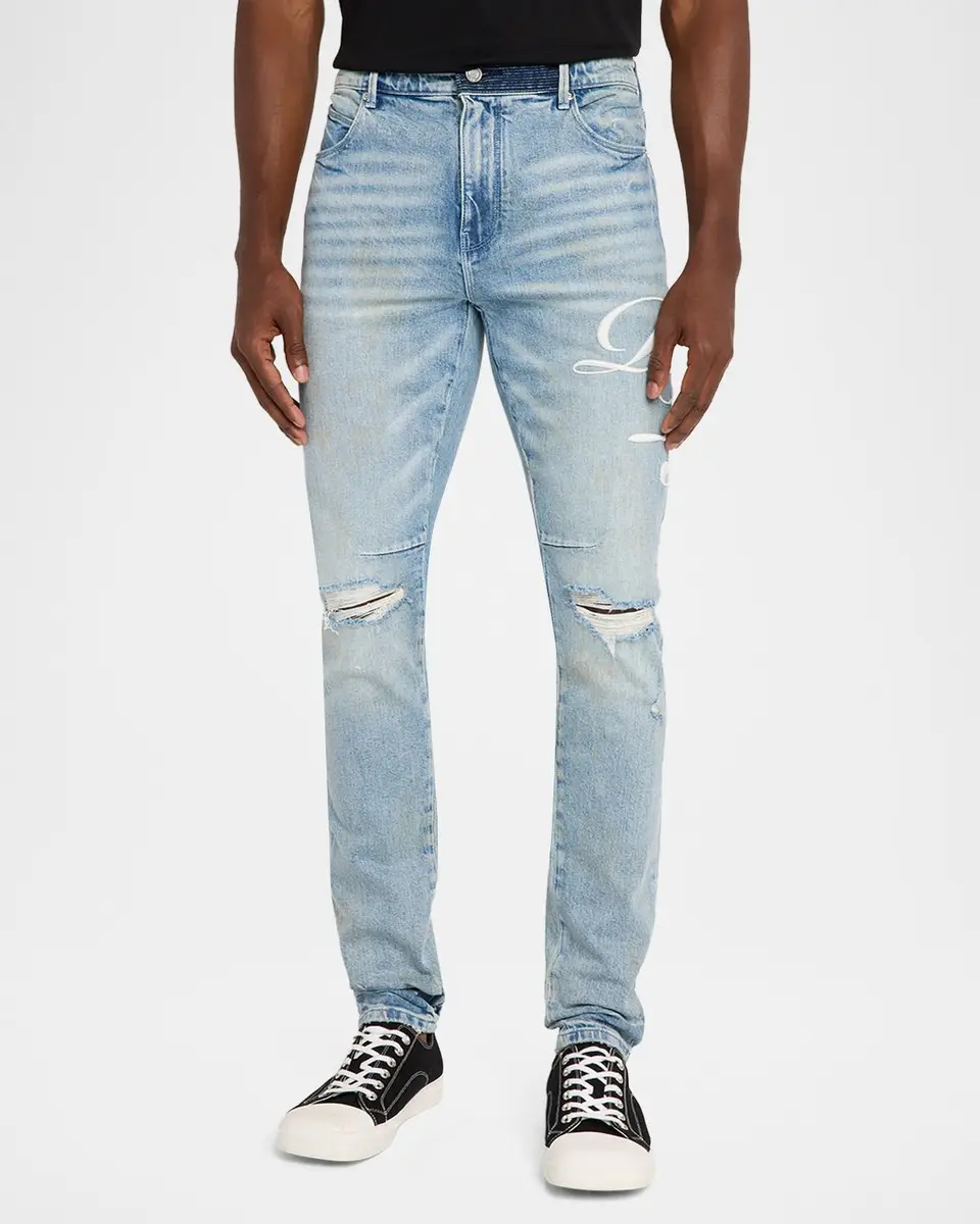 RTA Men's Bryant Cursive Skinny Jeans | Thumbnail 4 RTA Men's Bryant Cursive Skinny Jeans | Thumbnail 4