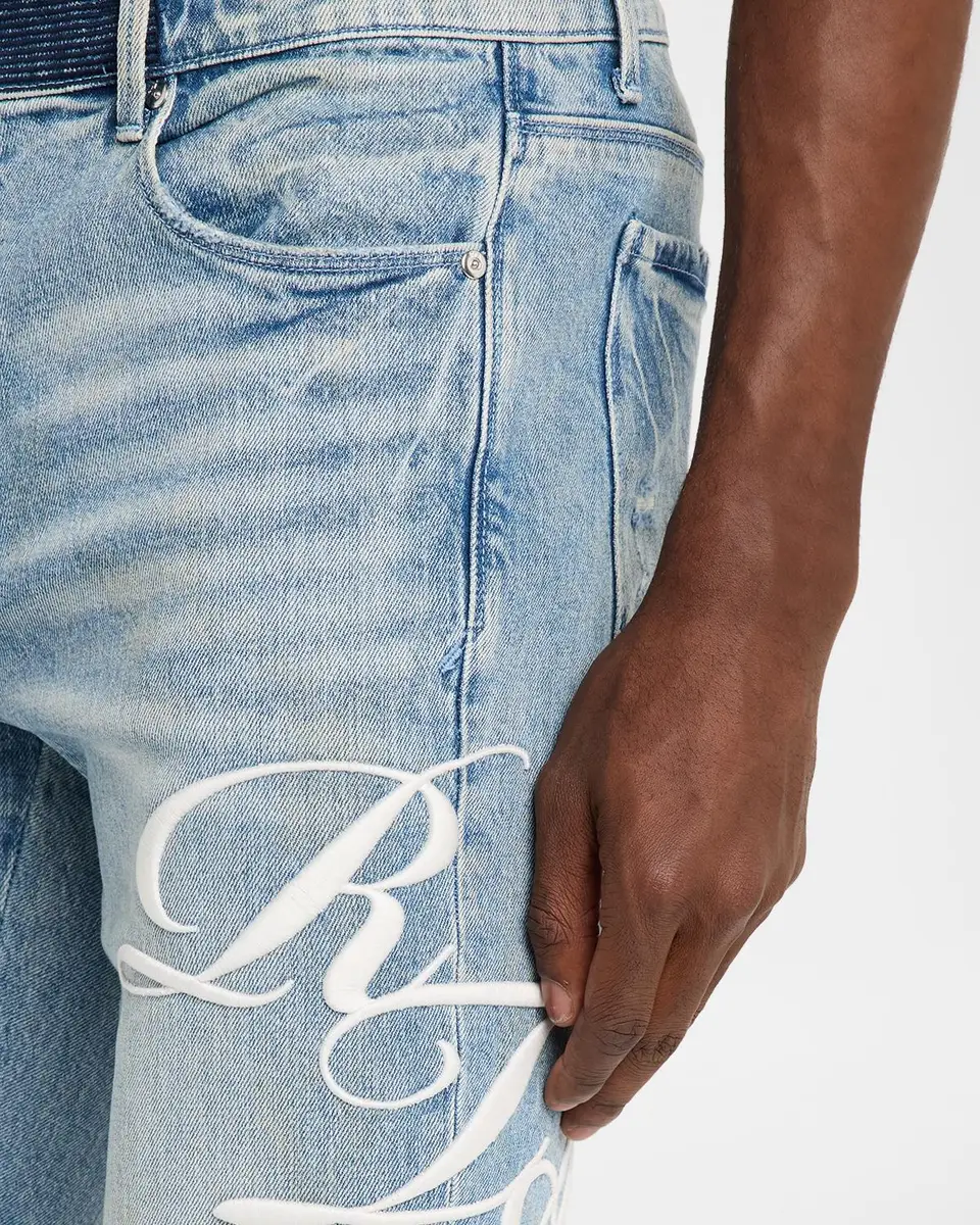 RTA Men's Bryant Cursive Skinny Jeans | Thumbnail 5 RTA Men's Bryant Cursive Skinny Jeans | Thumbnail 5