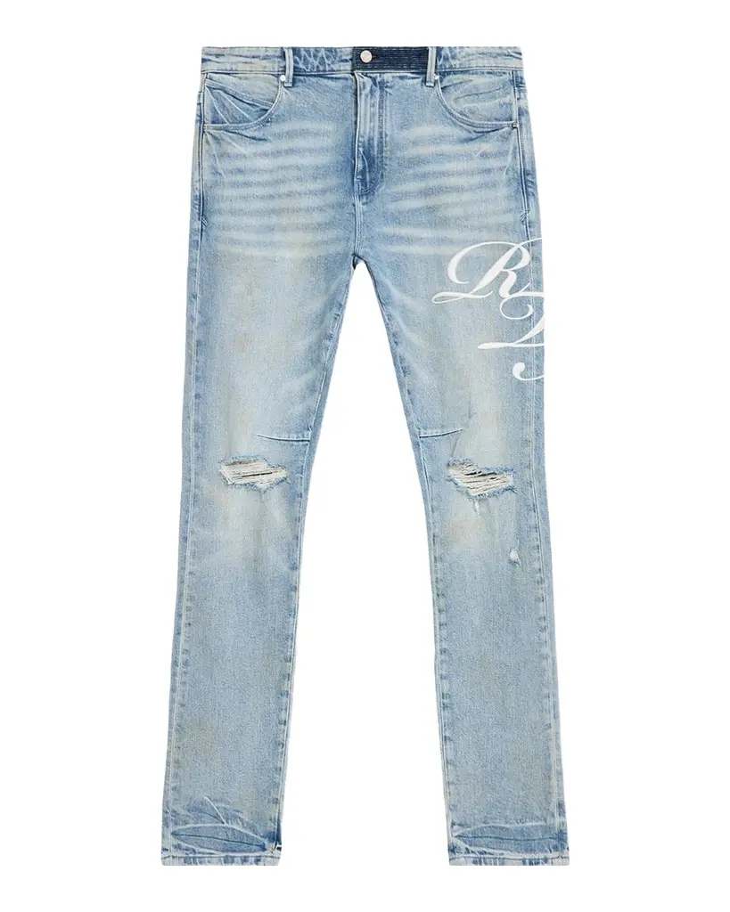 RTA Men's Bryant Cursive Skinny Jeans | Image 1 RTA Men's Bryant Cursive Skinny Jeans | Image 1