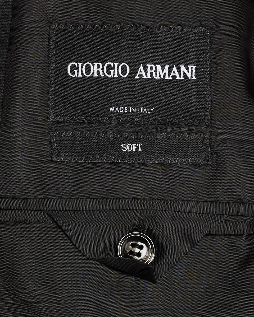 Giorgio Armani Men's Diamond-Woven Stretch-Virgin Wool Tuxedo | Thumbnail 7 Giorgio Armani Men's Diamond-Woven Stretch-Virgin Wool Tuxedo | Thumbnail 7