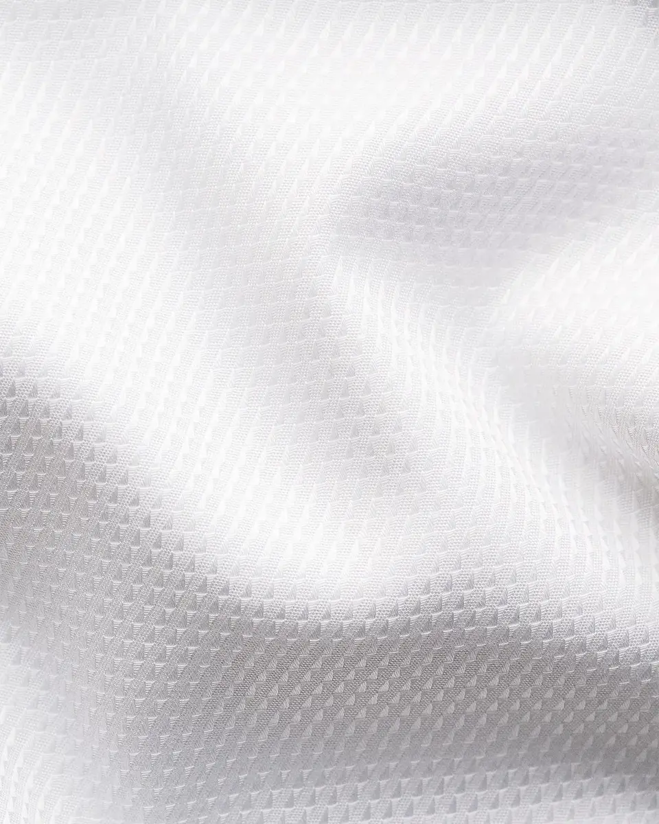 Eton Men's Textured Cotton Contemporary-Fit Piqué Shirt | Thumbnail 5 Eton Men's Textured Cotton Contemporary-Fit Piqué Shirt | Thumbnail 5