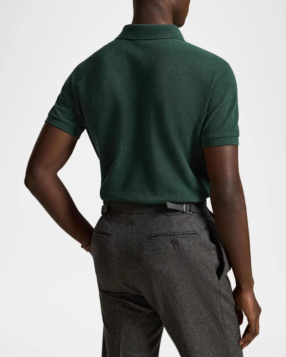 Polo Ralph Lauren Men's Cotton Mesh Polo Shirt | Thumbnail 3