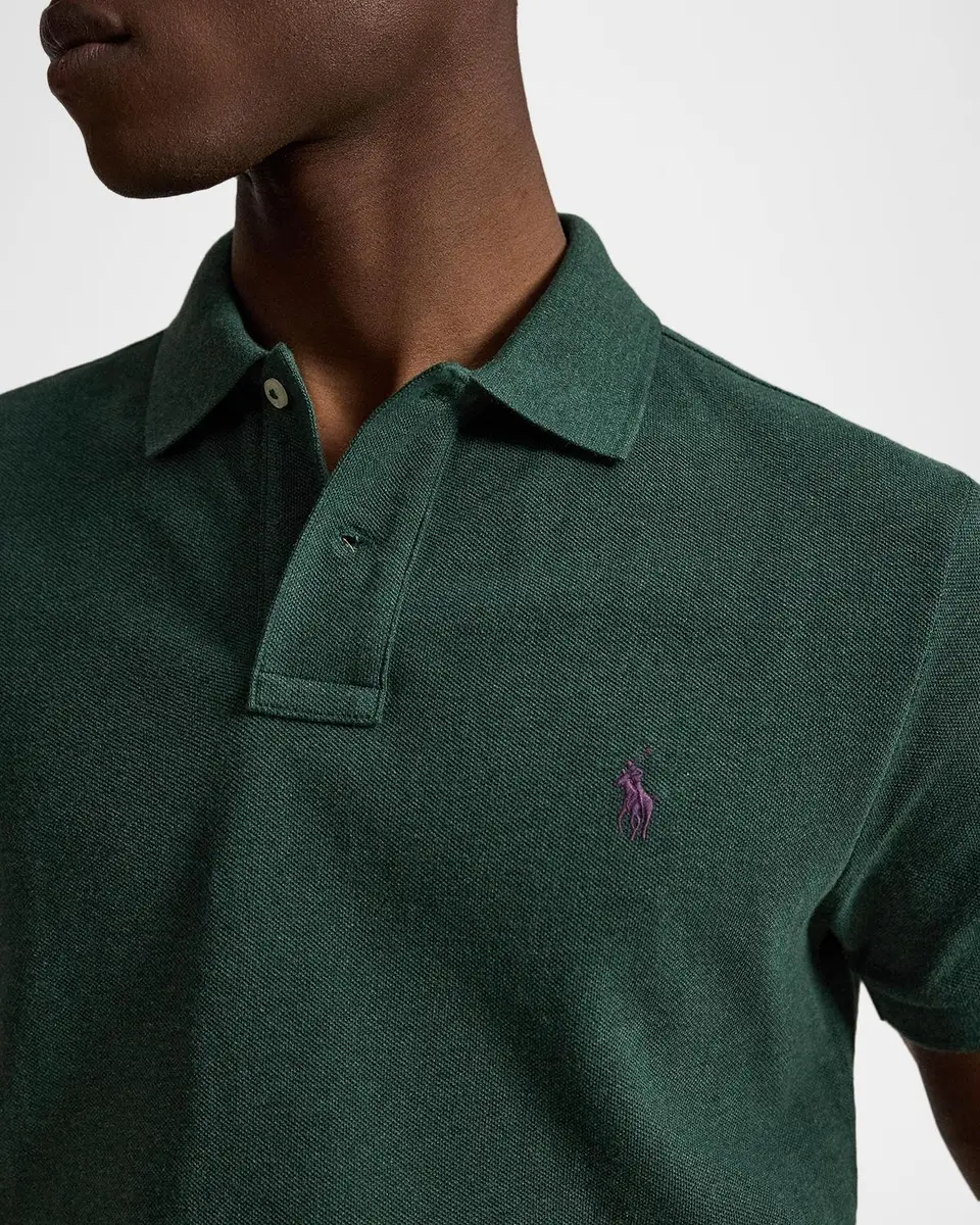 Polo Ralph Lauren Men's Cotton Mesh Polo Shirt | Thumbnail 5