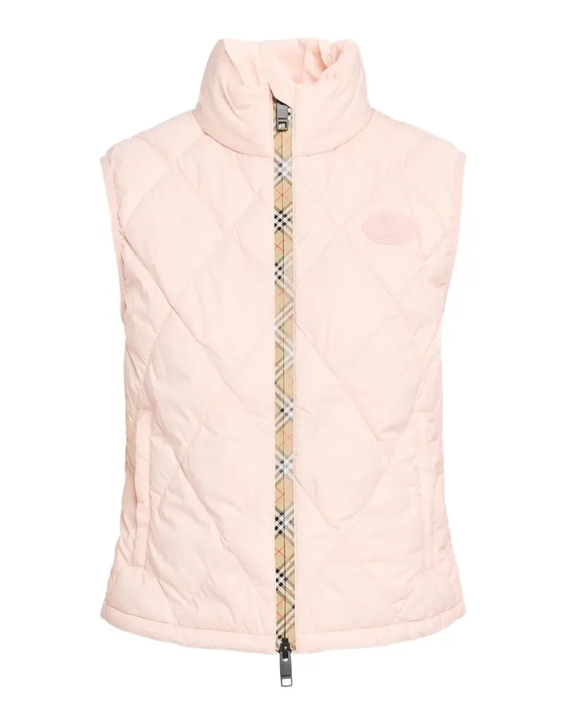 Burberry Cheswick Quilted Zip Vest | Image 1 Burberry Cheswick Quilted Zip Vest | Image 1