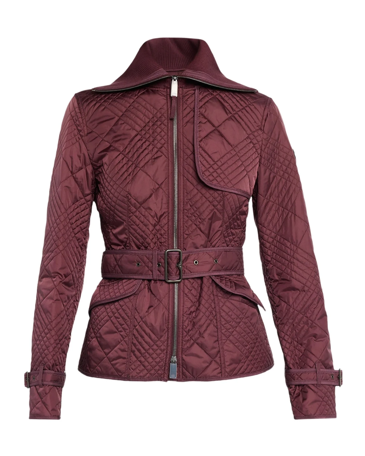 Abbeydale Micro Check Quilted Nylon Jacket Abbeydale Micro Check Quilted Nylon Jacket
