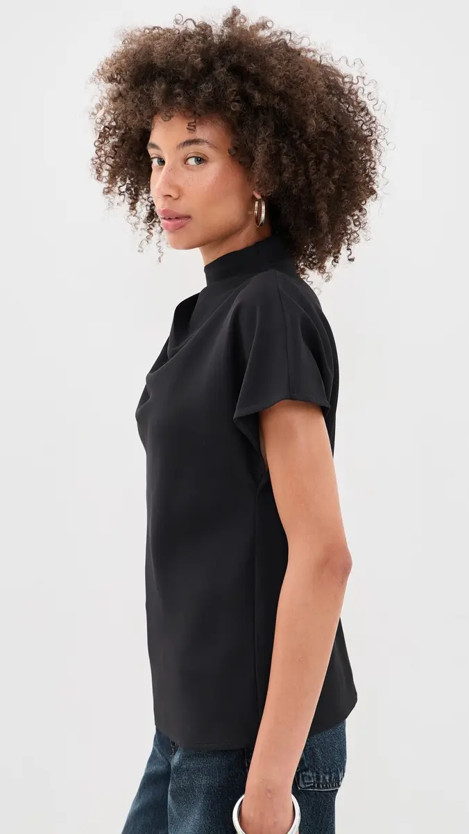 Staud Davina Blouse Black 00 | Thumbnail 4 Staud Davina Blouse Black 00 | Thumbnail 4