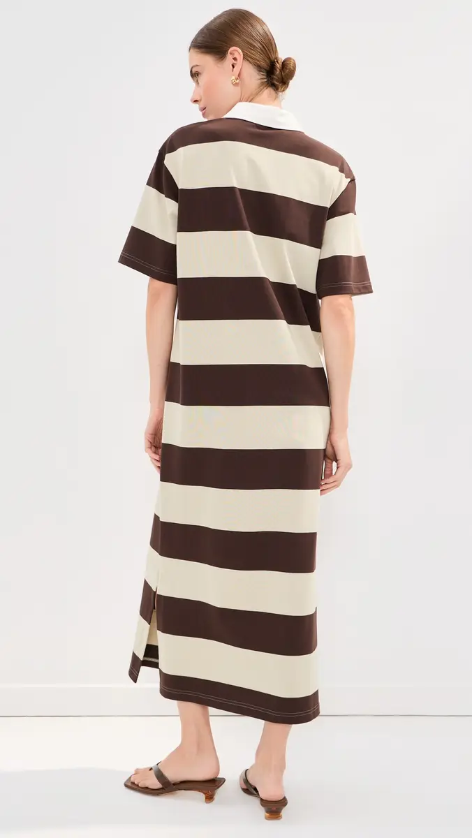 LE BOP Nell Oversized Polo Maxi Dress | Thumbnail 3