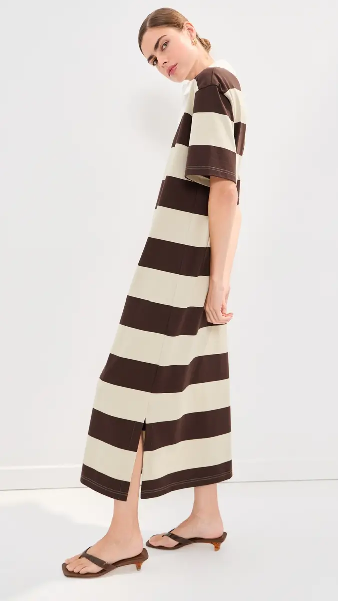 LE BOP Nell Oversized Polo Maxi Dress | Thumbnail 4