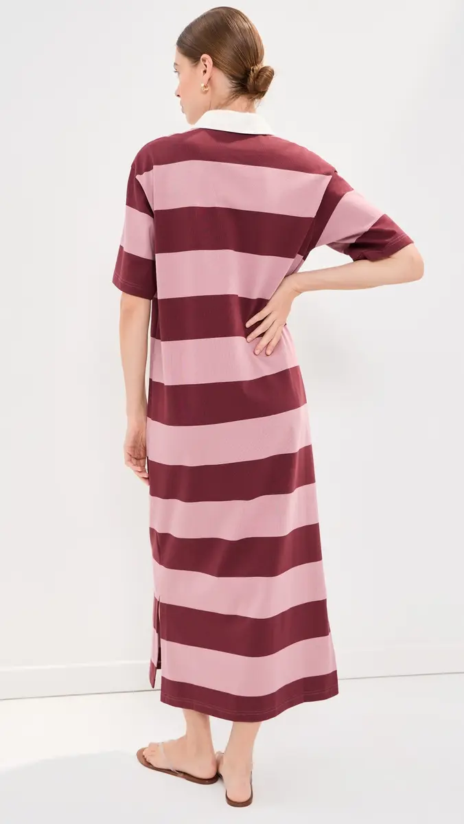 LE BOP Nell Oversized Polo Maxi Dress | Thumbnail 3
