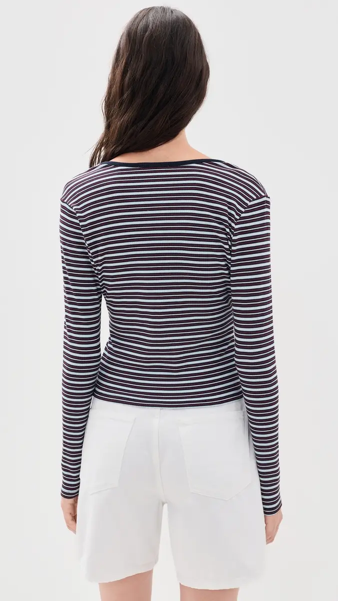 GOOD AMERICAN The Rib Cardigan | Thumbnail 3