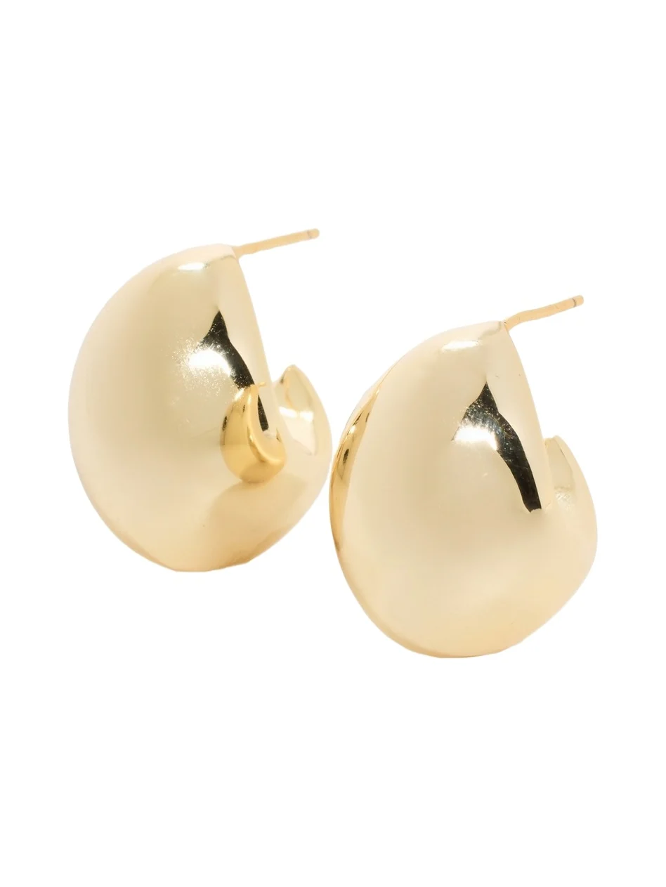 Chunky Graduated Hoop Earrings