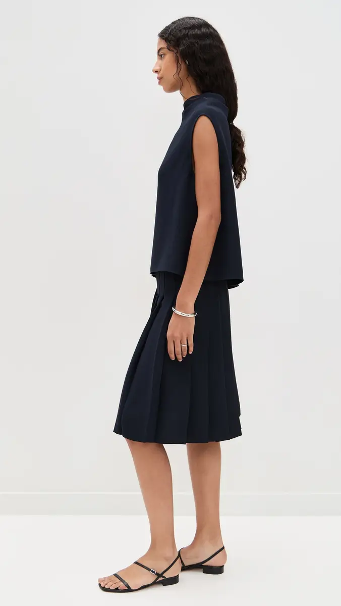 Vince A-Line Asymmetrical Draped Top | Thumbnail 4 Vince A-Line Asymmetrical Draped Top | Thumbnail 4