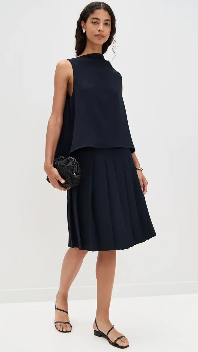 Vince A-Line Asymmetrical Draped Top | Thumbnail 5 Vince A-Line Asymmetrical Draped Top | Thumbnail 5
